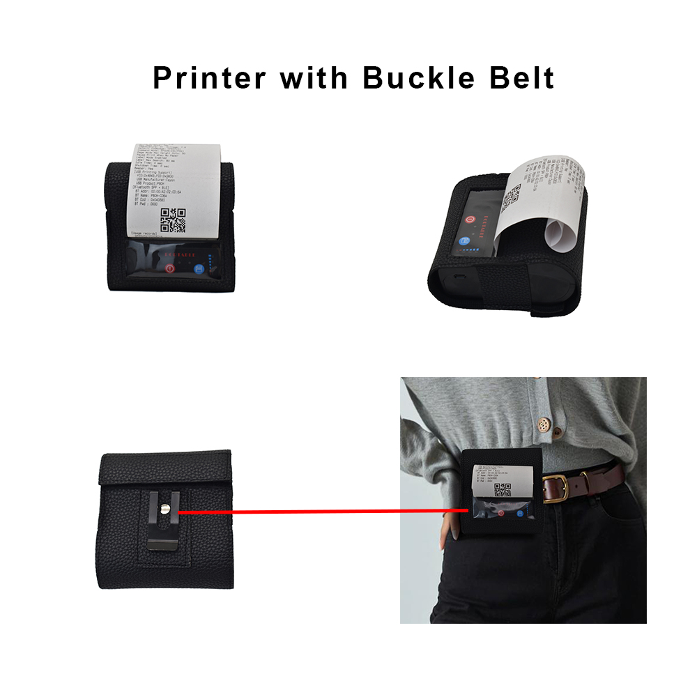 P80H Printer Qoruyucu Kəmər Çantası
