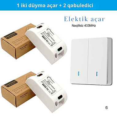 433 MHz açar