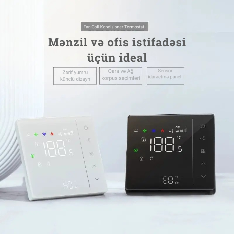BECA BAC-007 WiFi Fan Coil Termostatı