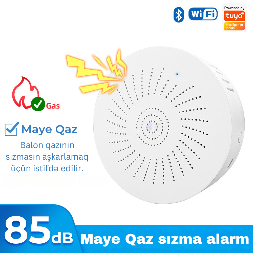 Maye Qaz Sızma Sensoru - Monitorsuz