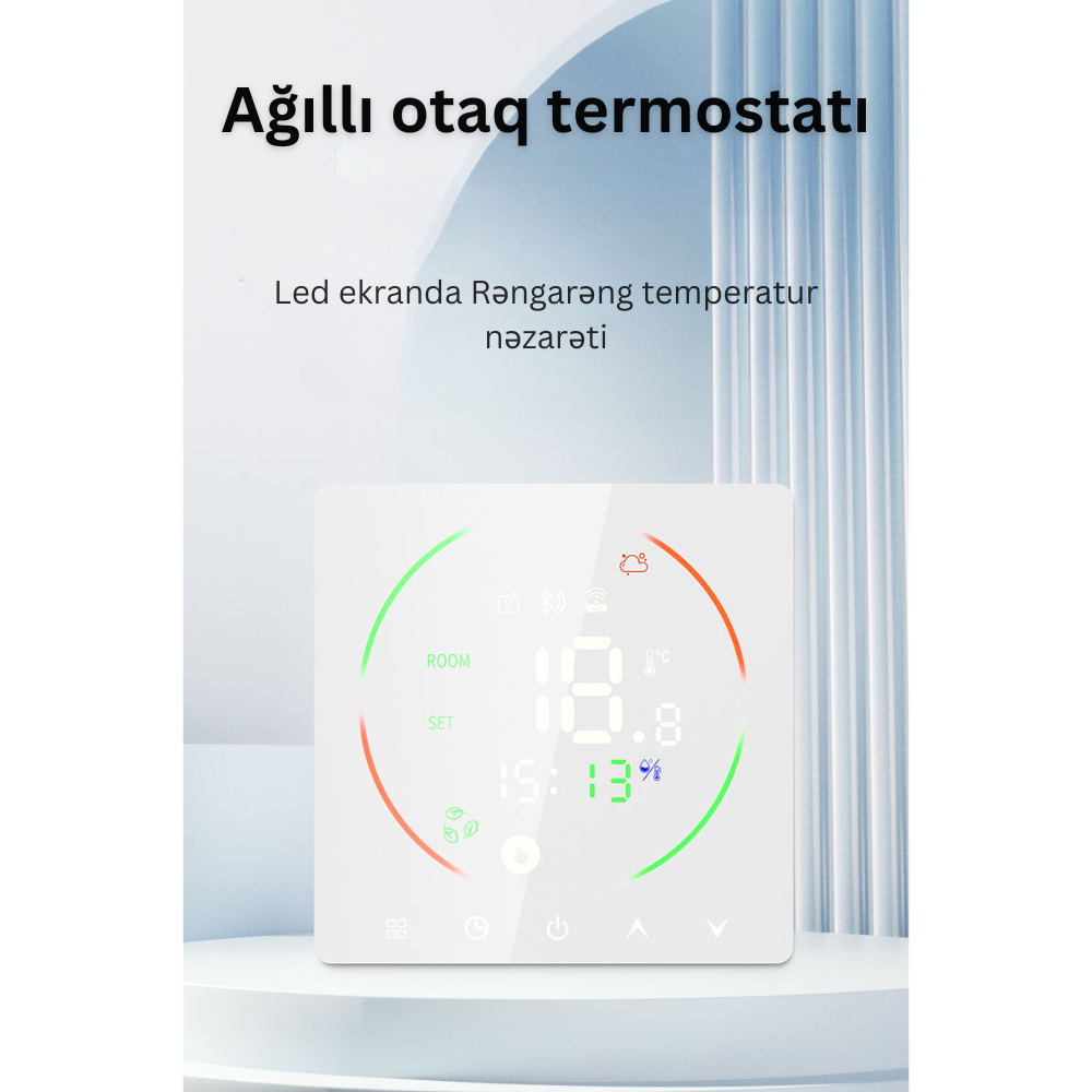 Ağıllı kombi və istipol - YIERYI Smart Termostat