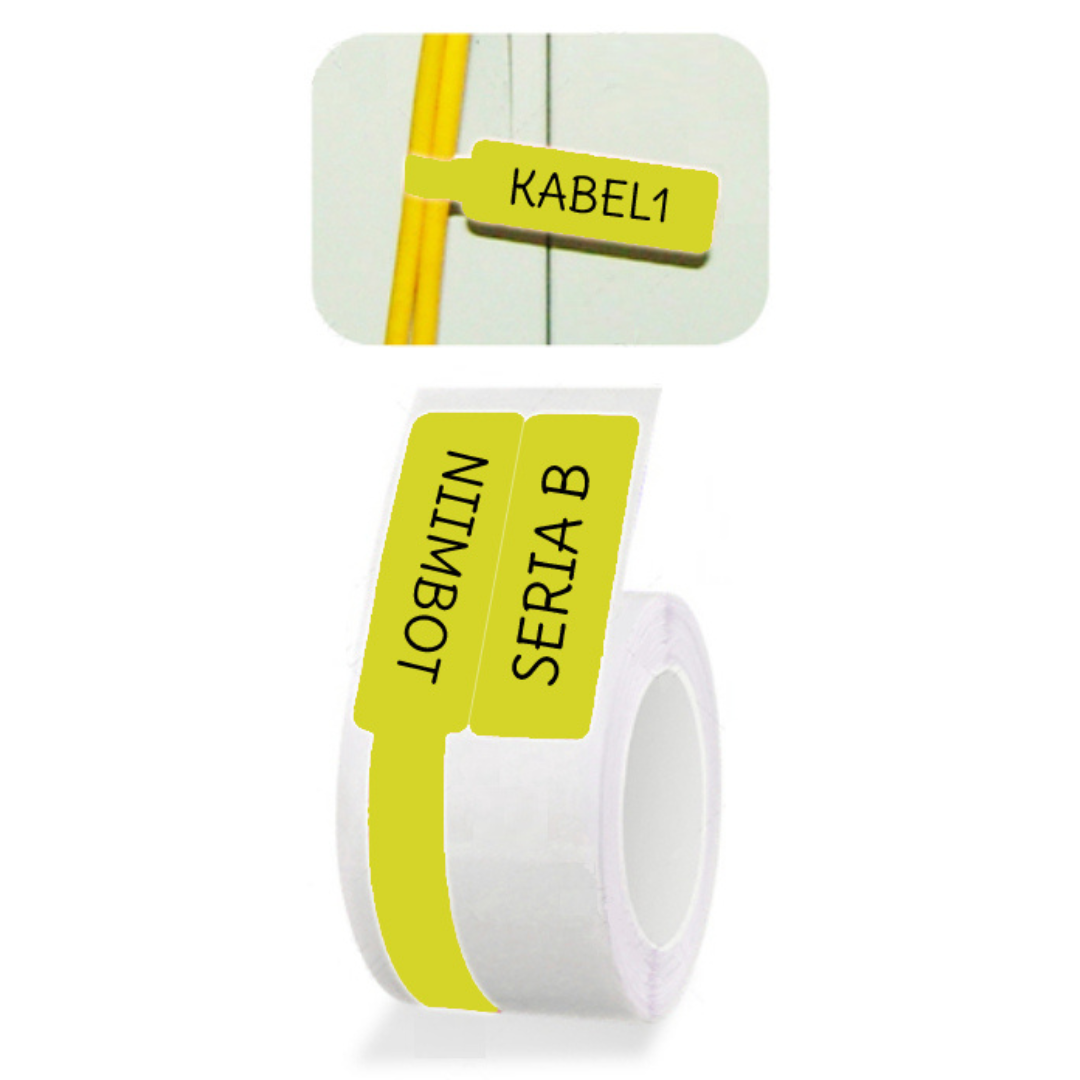 Etiket rulon 25x38 kabel üçün