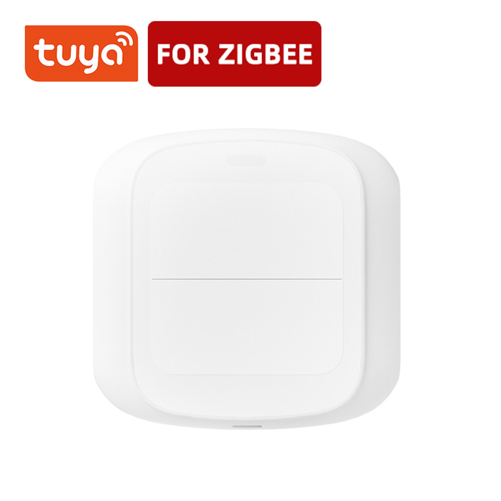 Tuya ZigBee Ağıllı İki düyməli Səhnə Açarı