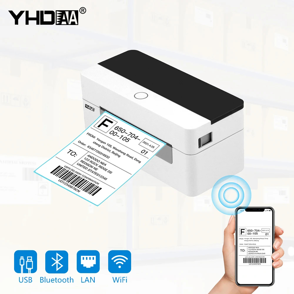 Xprinter XP-D463B – Termal Etiket Printeri (USB + Bluetooth)